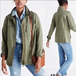 Madewell FLEET Utility Military Inspired Jacket, S